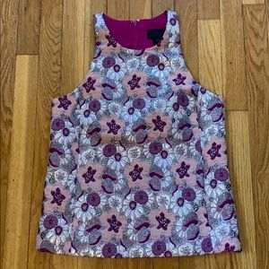 J.Crew Jacquard Floral Top 🌸